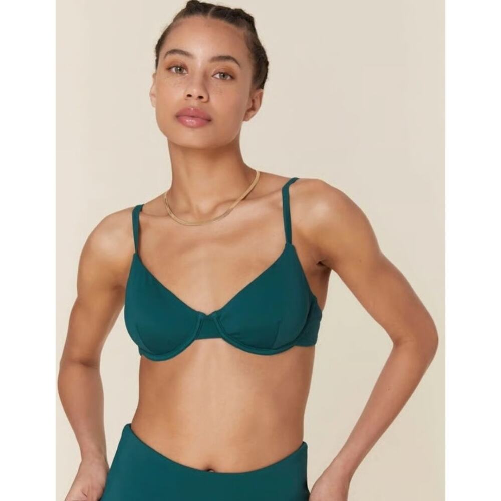 NWT Andie Swim The Bermuda Top XS Color Dragonfly